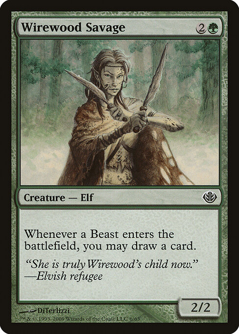 Wirewood Savage card art