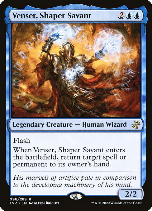 Venser, Shaper Savant card art