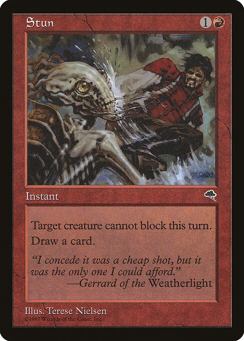 Stun card art