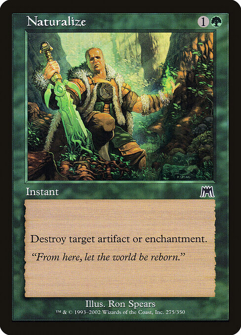 Naturalize card art