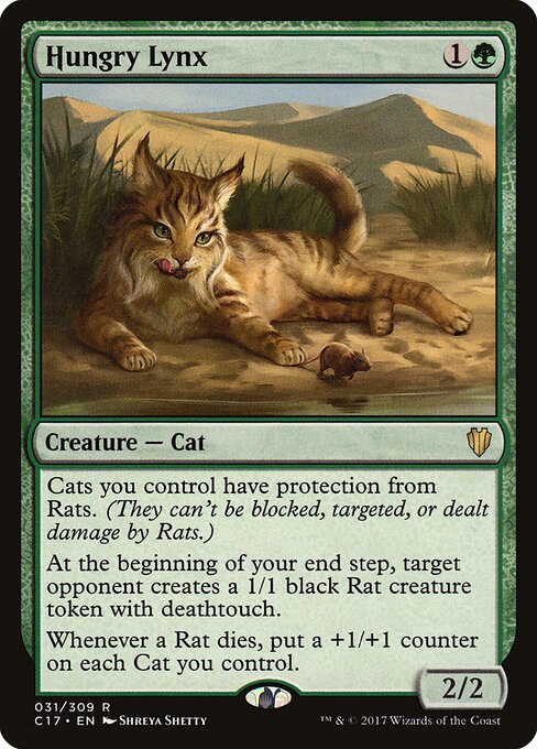 Hungry Lynx card art