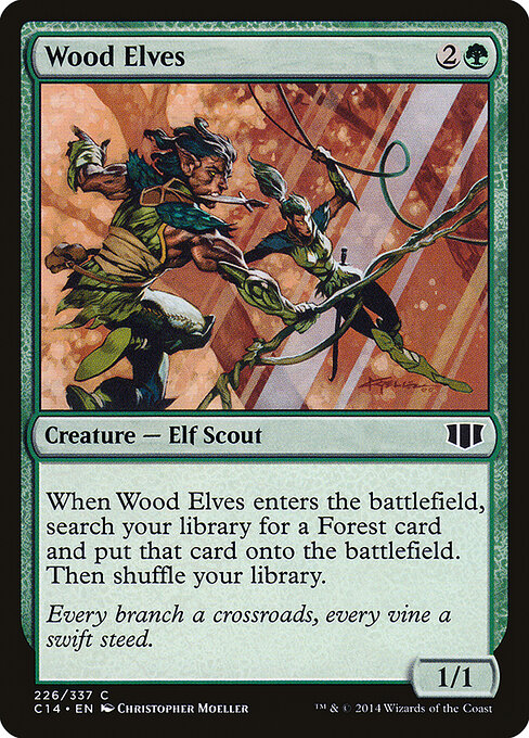 Wood Elves card art