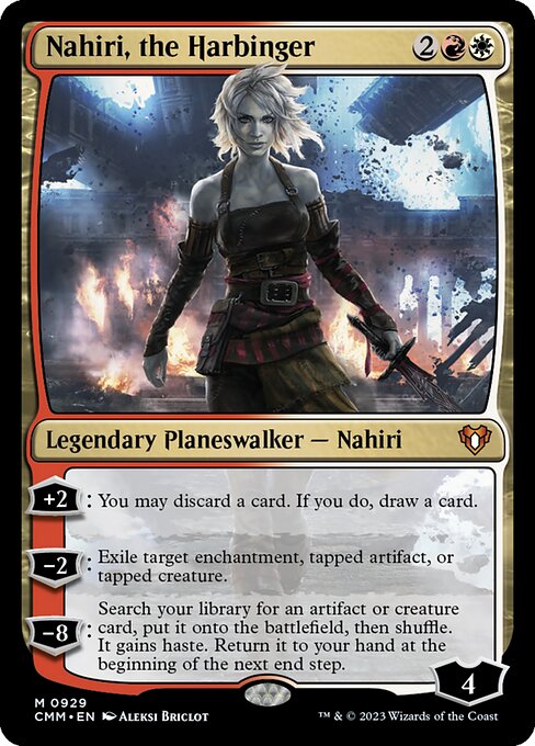 Nahiri, the Harbinger card art