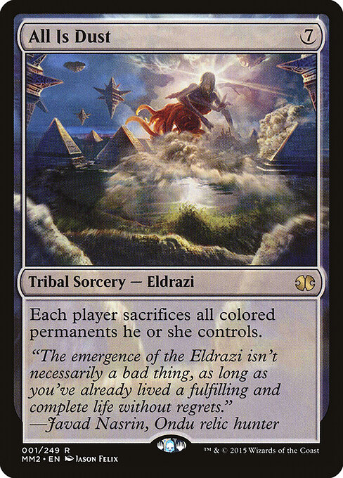 All Is Dust card art