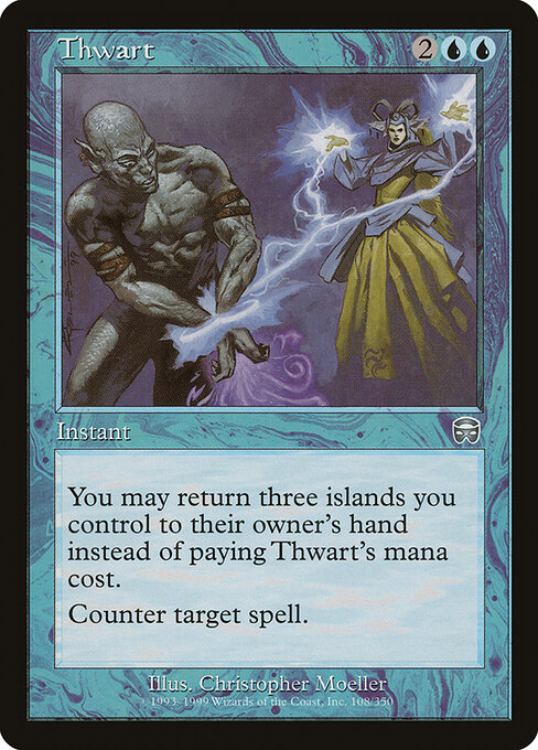 Thwart card art