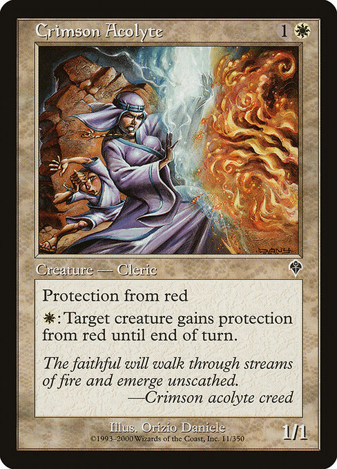 Crimson Acolyte card art