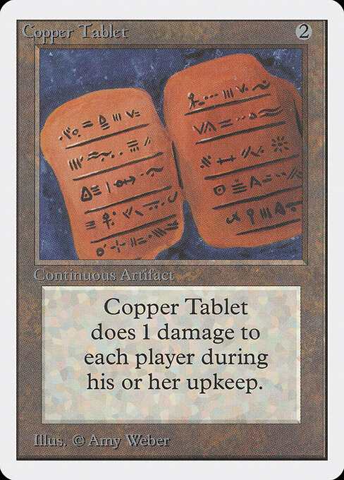 Copper Tablet card art