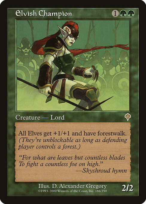 Elvish Champion card art