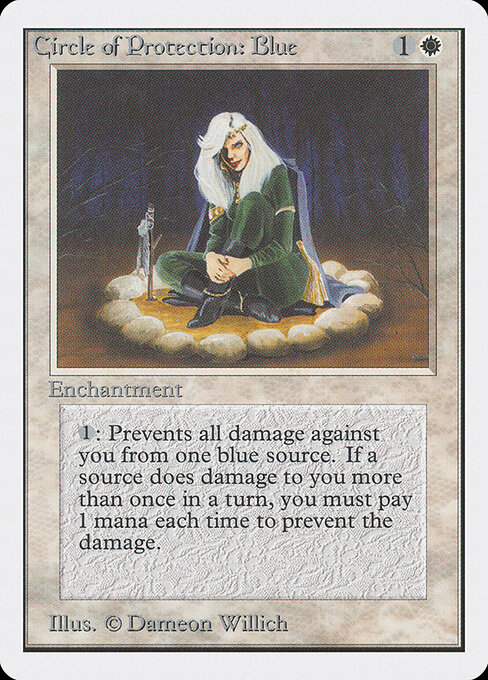 Circle of Protection: Blue card art