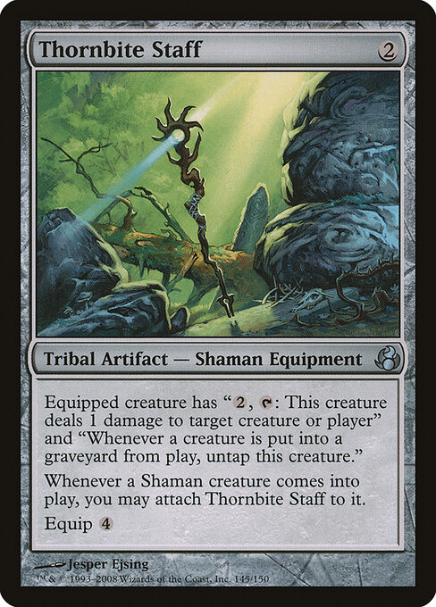 Thornbite Staff card art