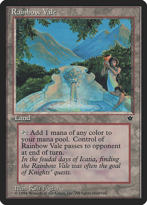 Rainbow Vale card art