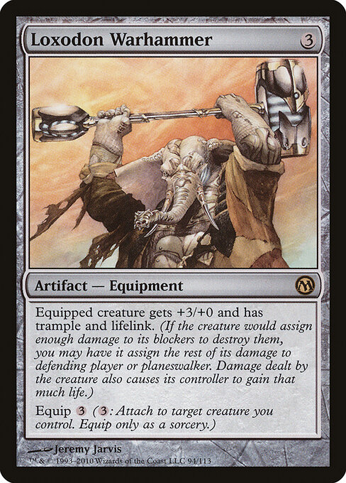 Loxodon Warhammer card art