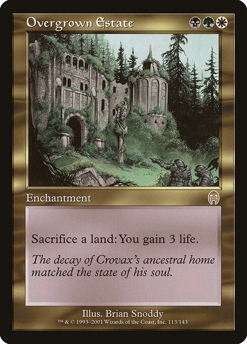 Overgrown Estate card art