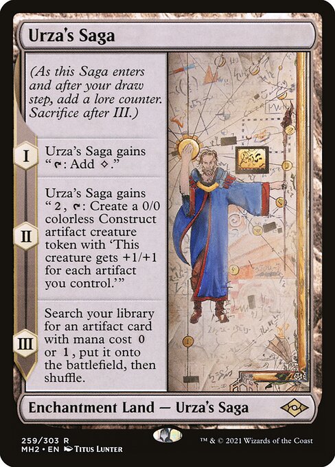 Urza's Saga card art