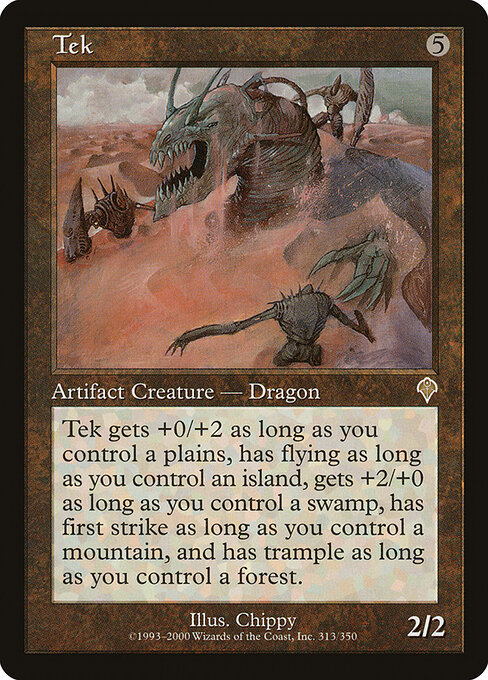Tek card art
