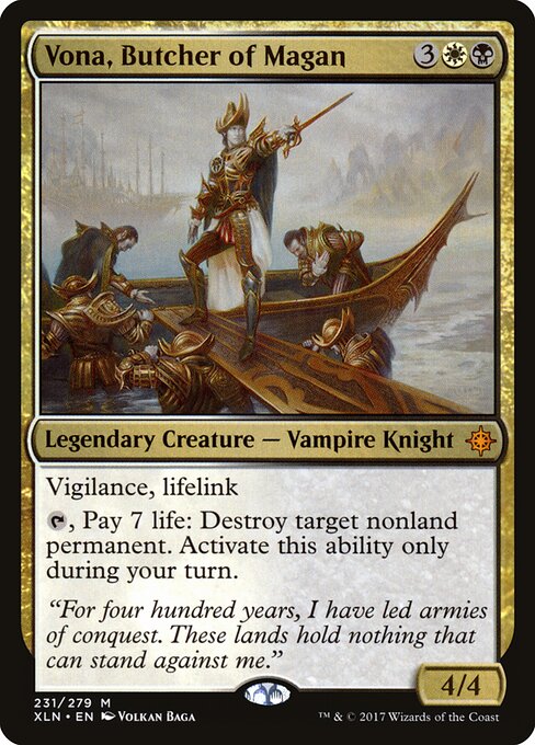 Vona, Butcher of Magan card art