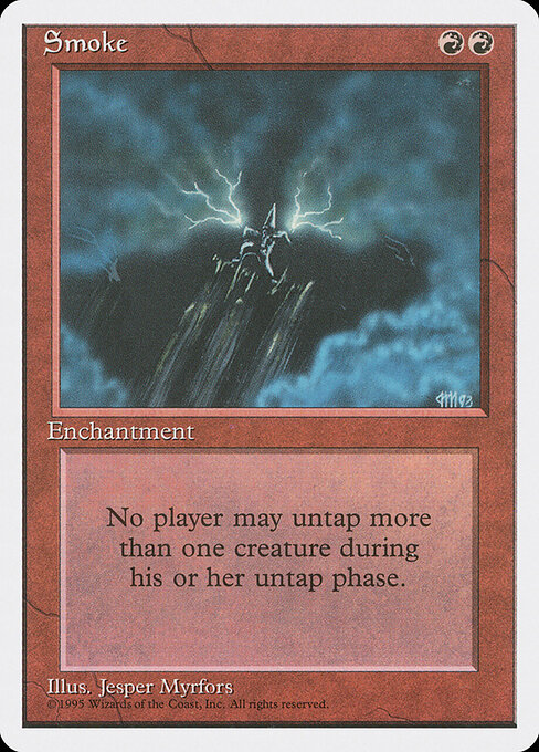Smoke card art