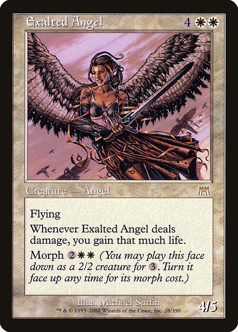 Exalted Angel card art