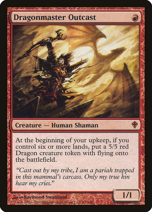Dragonmaster Outcast card art