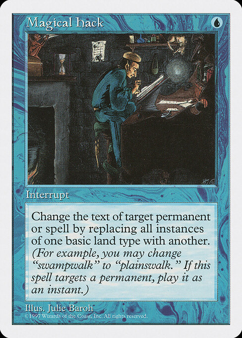 Magical Hack card art