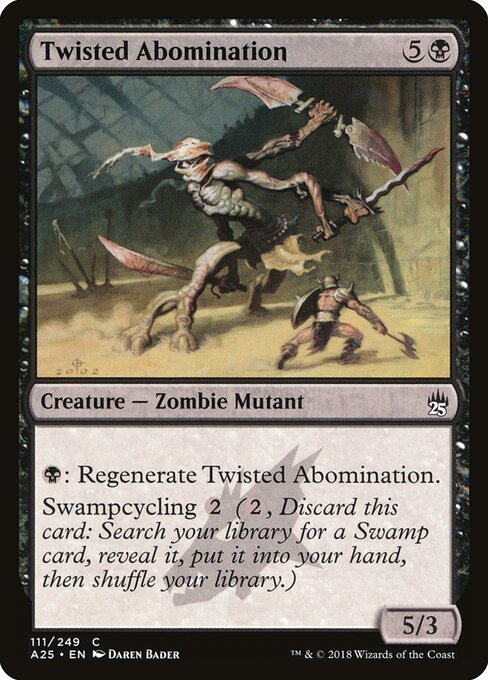 Twisted Abomination card art