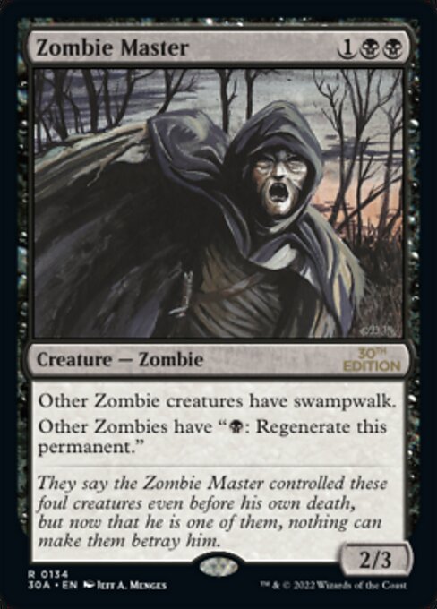 Zombie Master card art