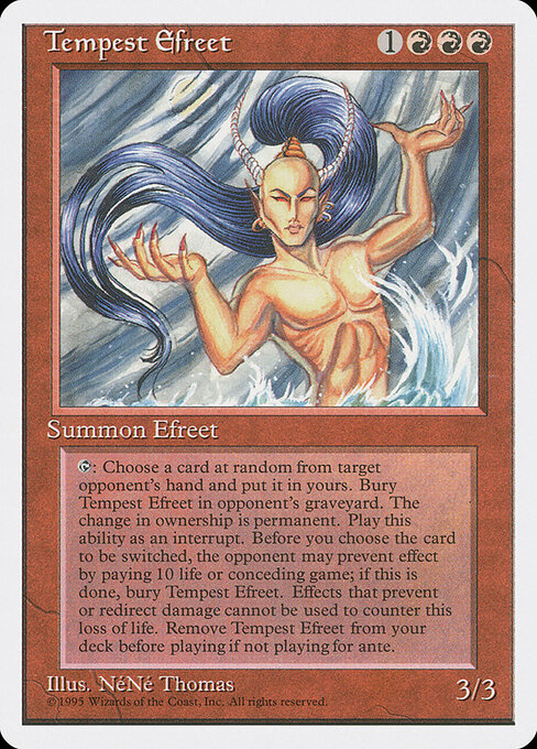 Tempest Efreet card art