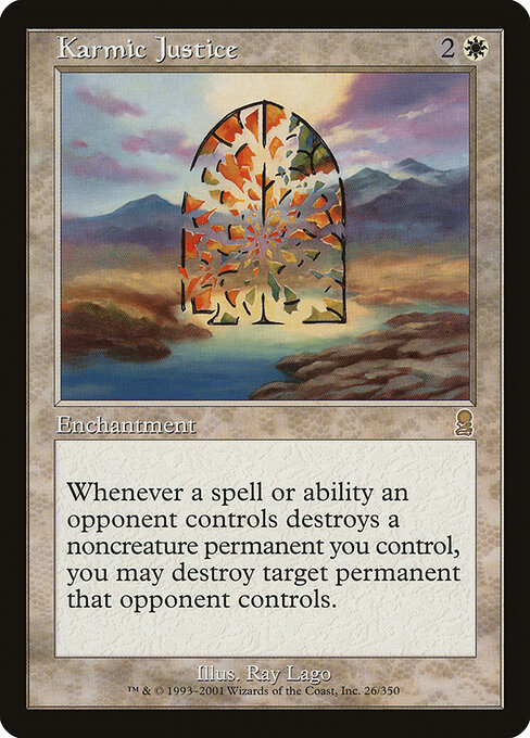 Karmic Justice card art