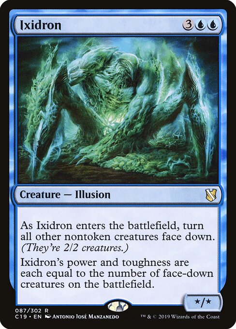 Ixidron card art