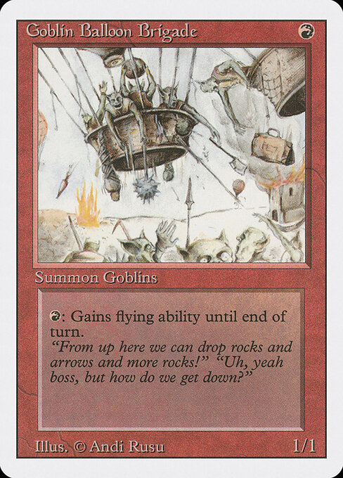 Goblin Balloon Brigade card art