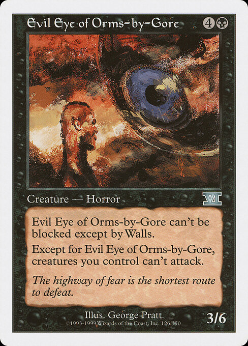 Evil Eye of Orms-by-Gore card art