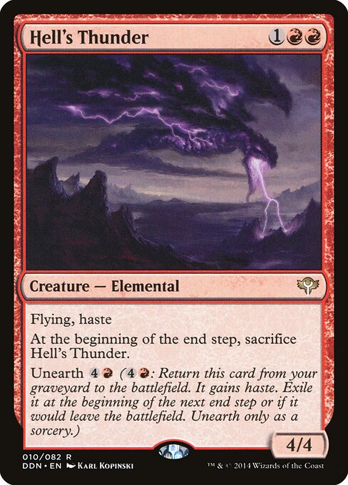Hell's Thunder card art