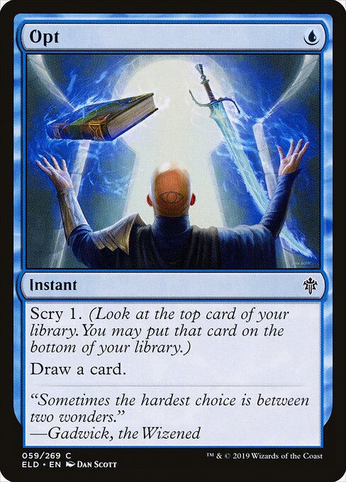 Opt card art