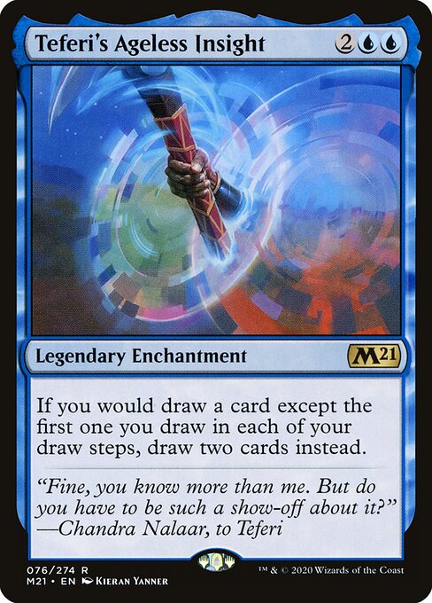 Teferi's Ageless Insight card art