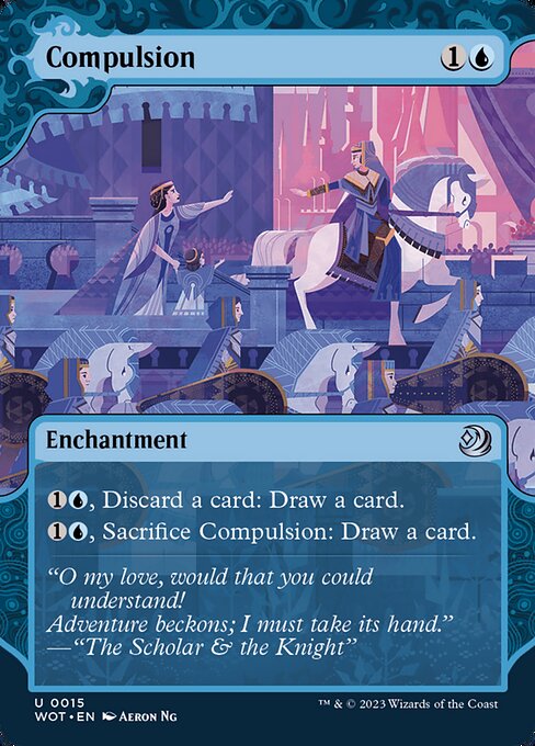 Compulsion card art