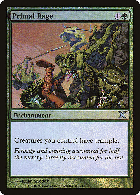 Primal Rage card art