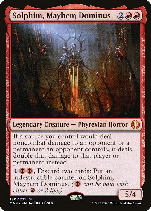 Solphim, Mayhem Dominus card art