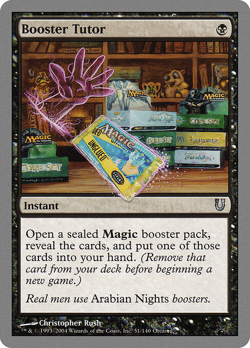 Booster Tutor card art