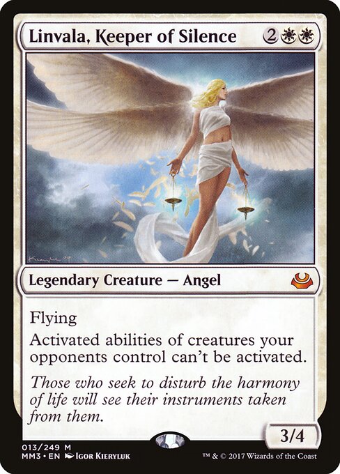 Linvala, Keeper of Silence card art