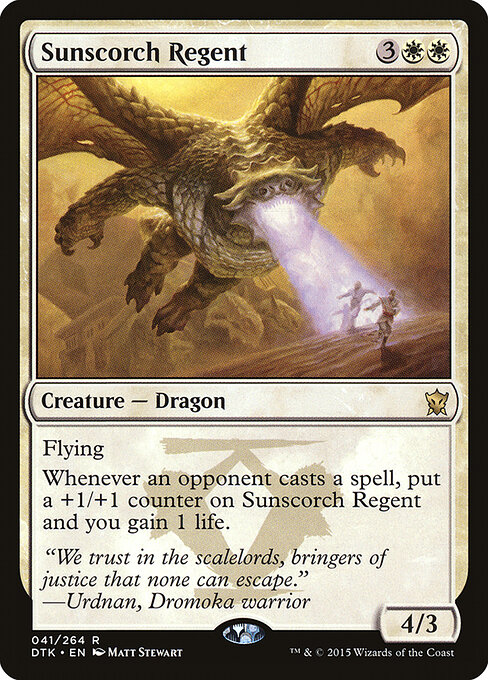 Sunscorch Regent card art