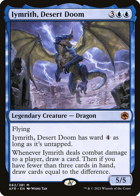 Iymrith, Desert Doom card art
