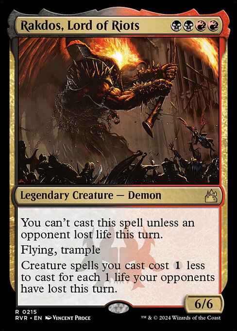 Rakdos, Lord of Riots card art