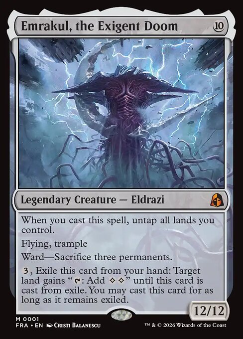 Emrakul, the Exigent Doom card art