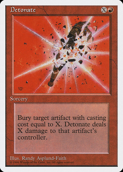 Detonate card art