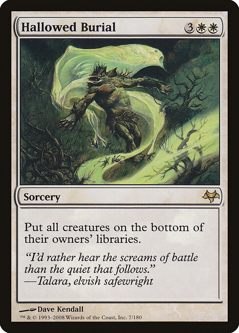 Hallowed Burial card art