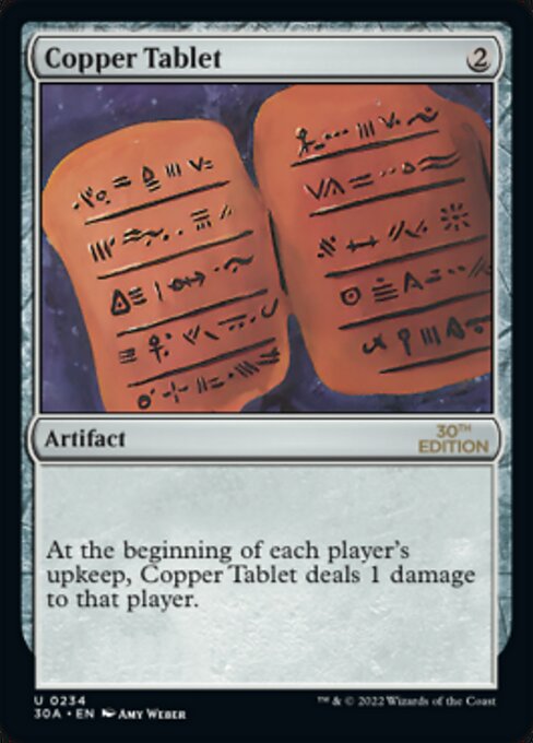 Copper Tablet card art