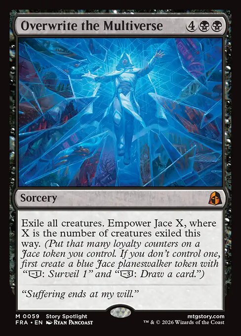 Overwrite the Multiverse card art