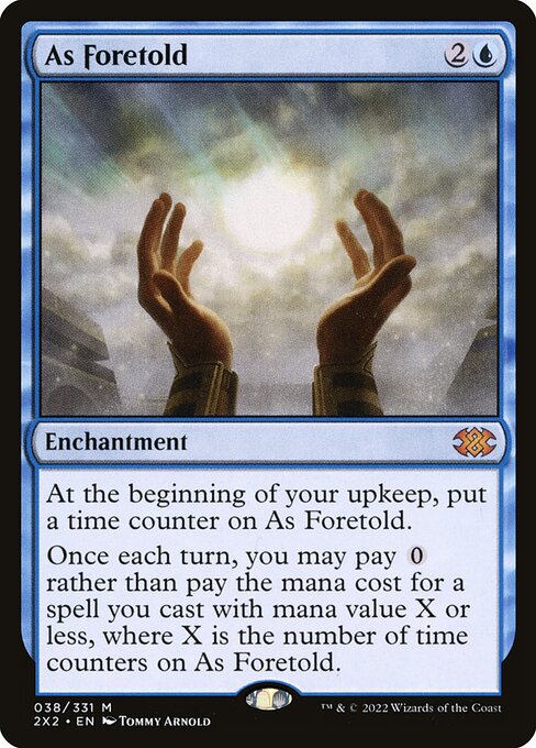 As Foretold card art