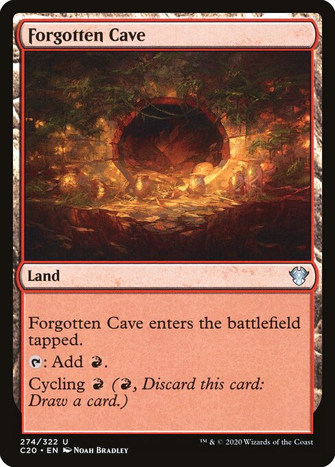 Forgotten Cave card art