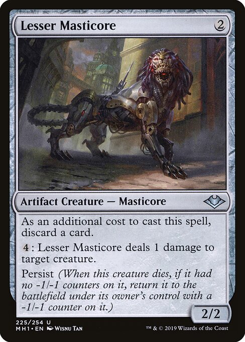 Lesser Masticore card art